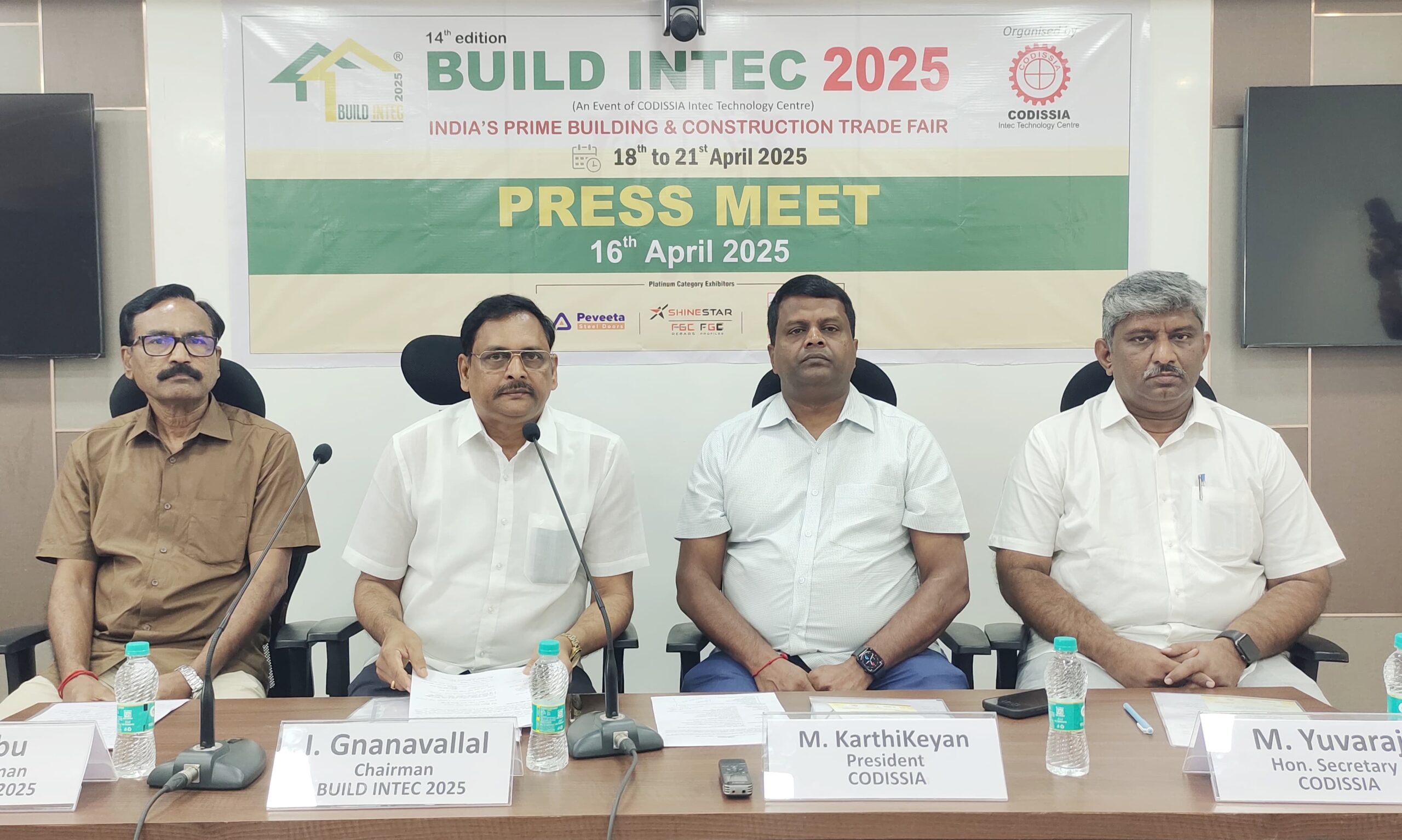 கொடிசியா வளாகத்தில் பில்ட் இன்டெக் கண்காட்சி