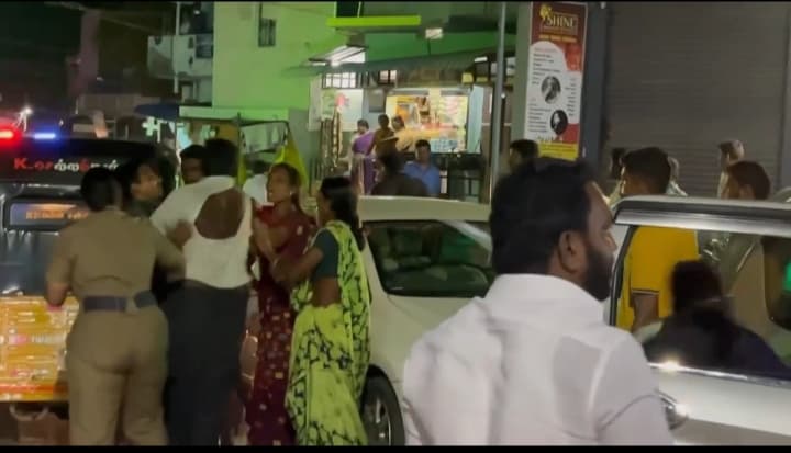 காதல் திருமணம் செய்த ஜோடியை தாக்கிய சம்பவம்..,