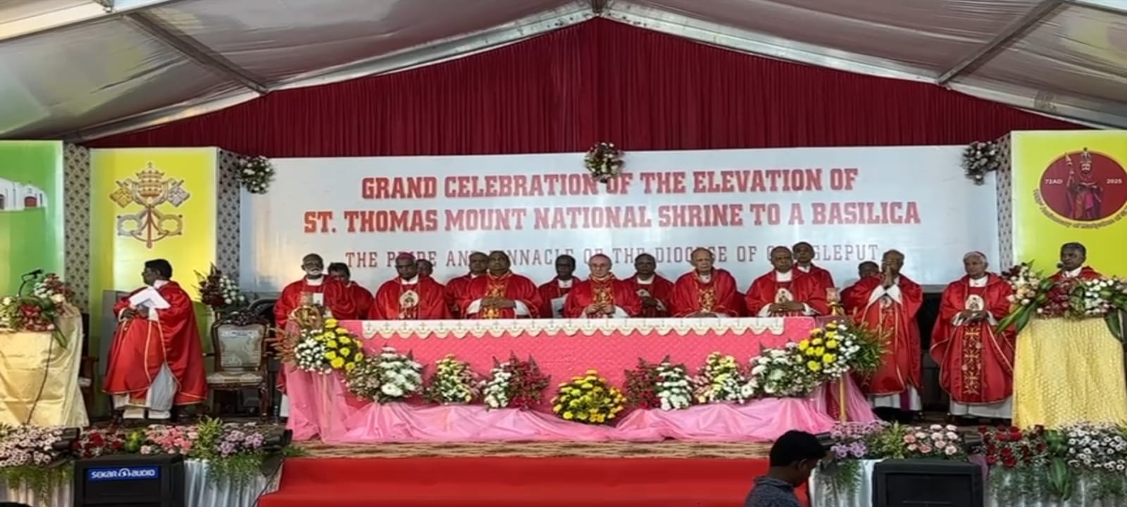 500 வருடம் பழமையாக புனித தோமையார் திருத்தலம்