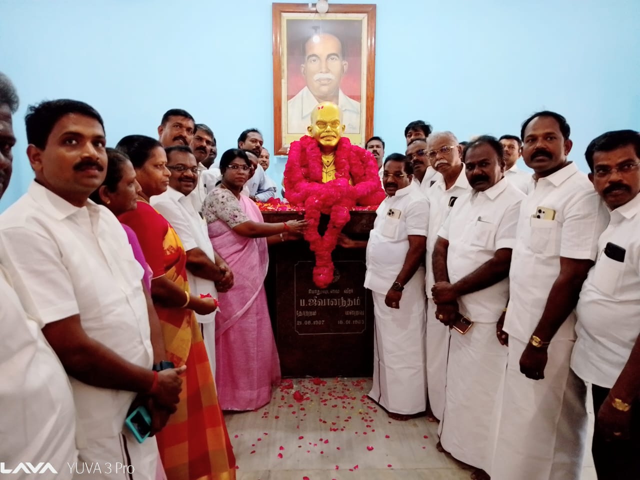 மண்ணின் மைந்தர் ஜீவானந்தம் பிறந்த நாள் விழா..,