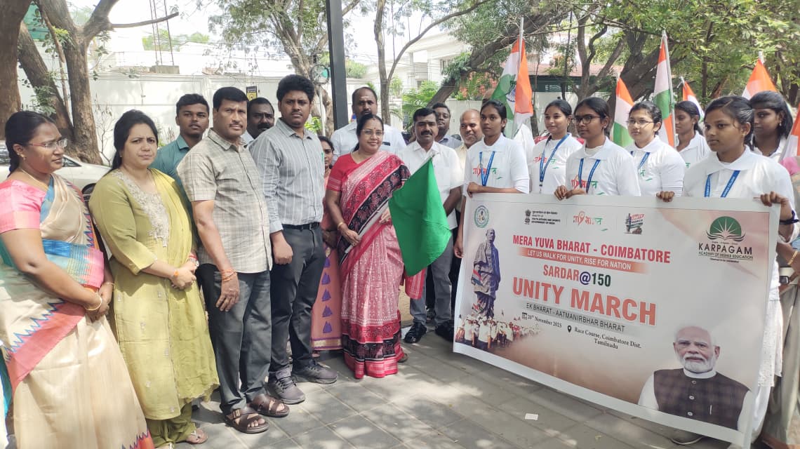 தேச ஒற்றுமைக்கான விழிப்புணர்வு பேரணி..,