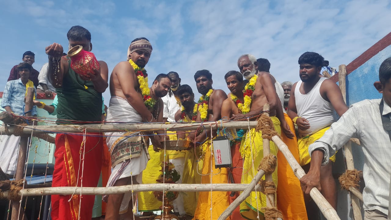 மதுரை வீரன் நொண்டி கருப்பணசாமி கும்பாபிஷேக விழா..,