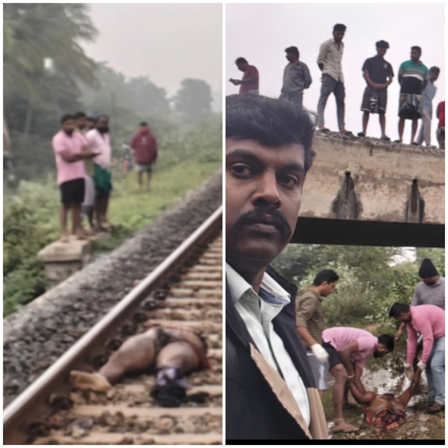 சரக்கு ரயிலின் முன்பு பாய்ந்து இளைஞர் தற்கொலை..,