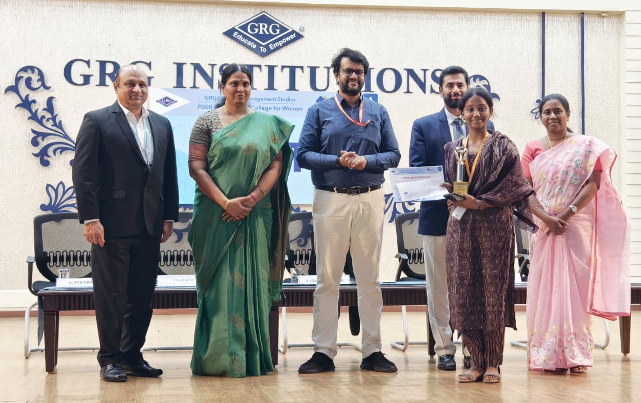 பி.எஸ்.ஜி.ஆர். கிருஷ்ணம்மாள் கல்லூரியில் மேலாண்மை திறன் விழா..,