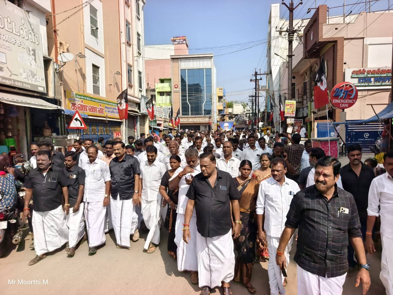 அரியலூரில் எம்ஜிஆர்,பெரியார் நினைவுநாள்..,