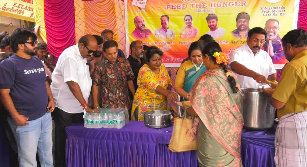 சென்னையில் இலவச அன்னதான சேவை..,