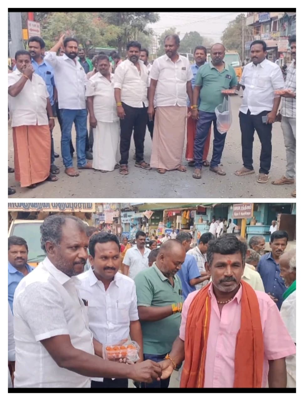 மலை மீது தீபம் ஏற்ற நீதிமன்ற தீர்ப்புக்கு பாஜக நிர்வாகிகள் வரவேற்பு..,