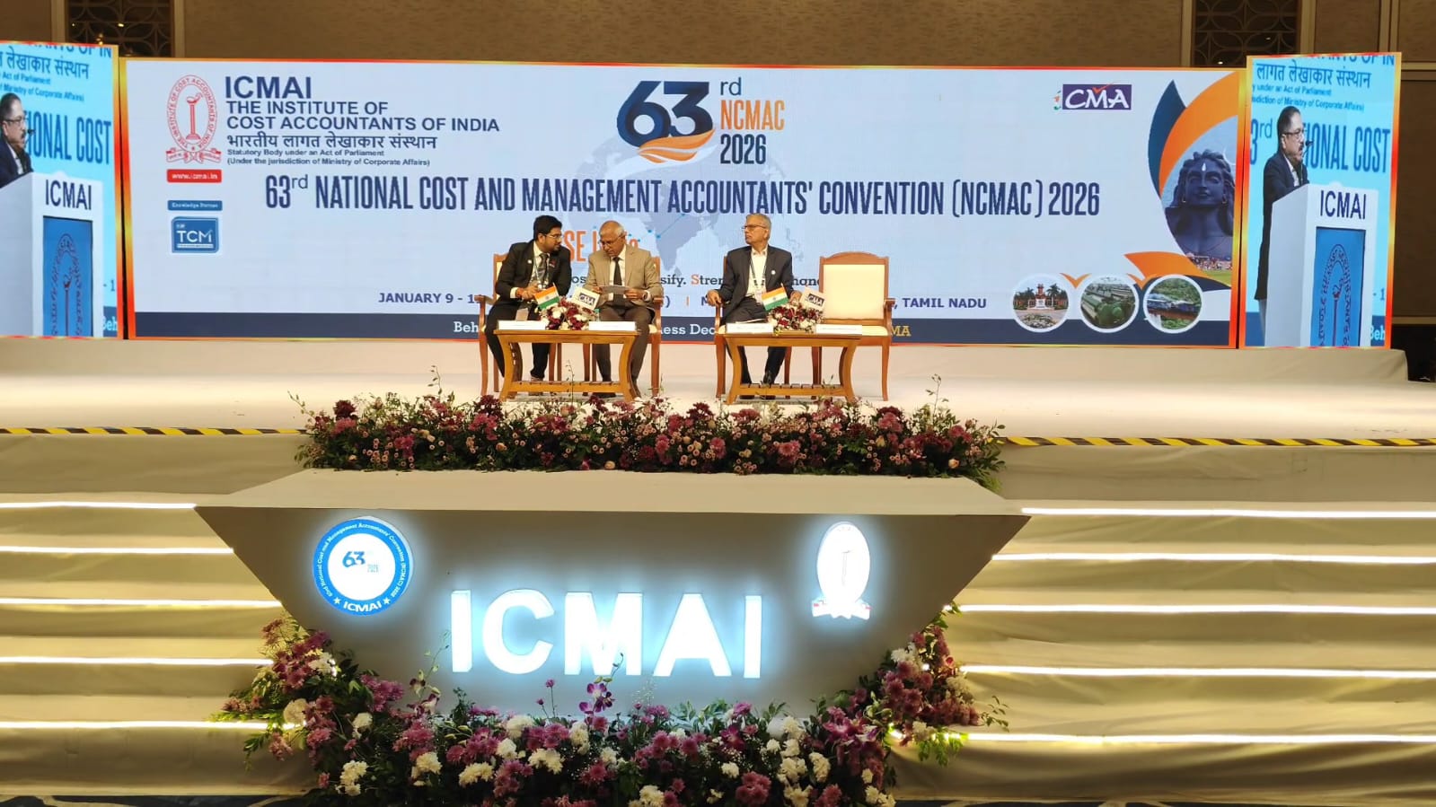 சட்டபூர்வ அமைப்பான ICMAI-ன் பிரம்மாண்ட தேசிய மாநாடு