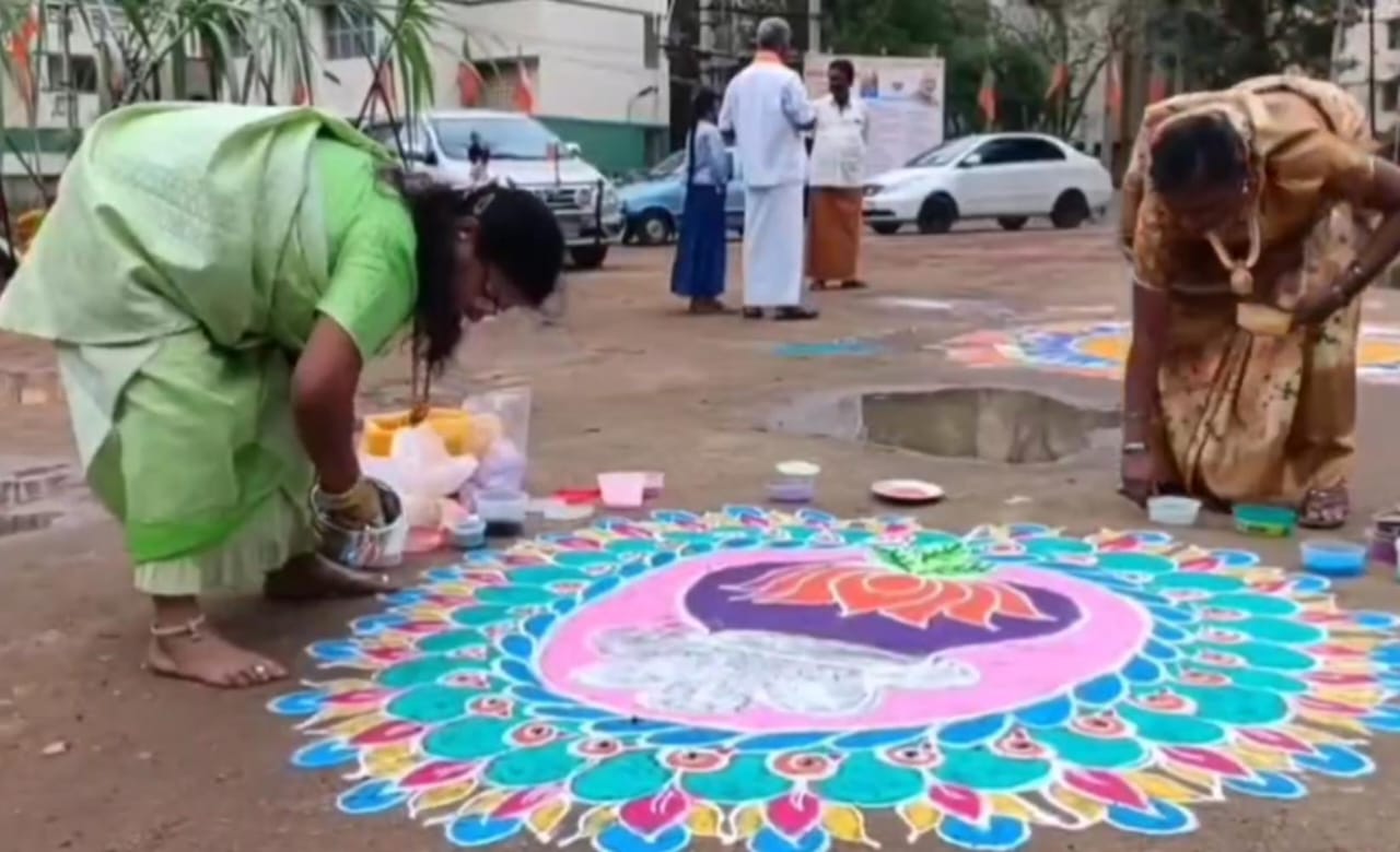 பாஜக சார்பில் “நம்ம ஊர் மோடி பொங்கல்”..,