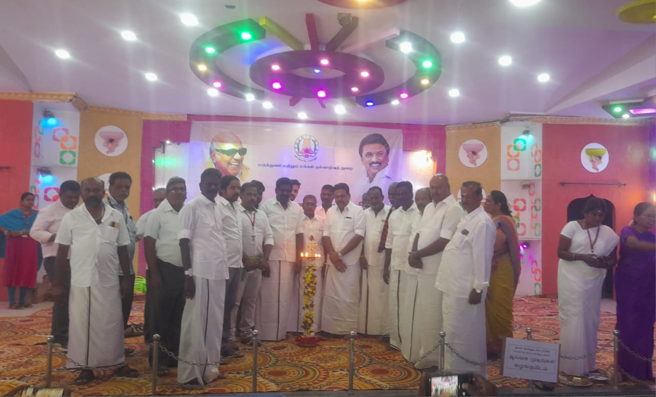 சோழவந்தானில் நலம் காக்கும் ஸ்டாலின் மருத்துவ முகாம்..,