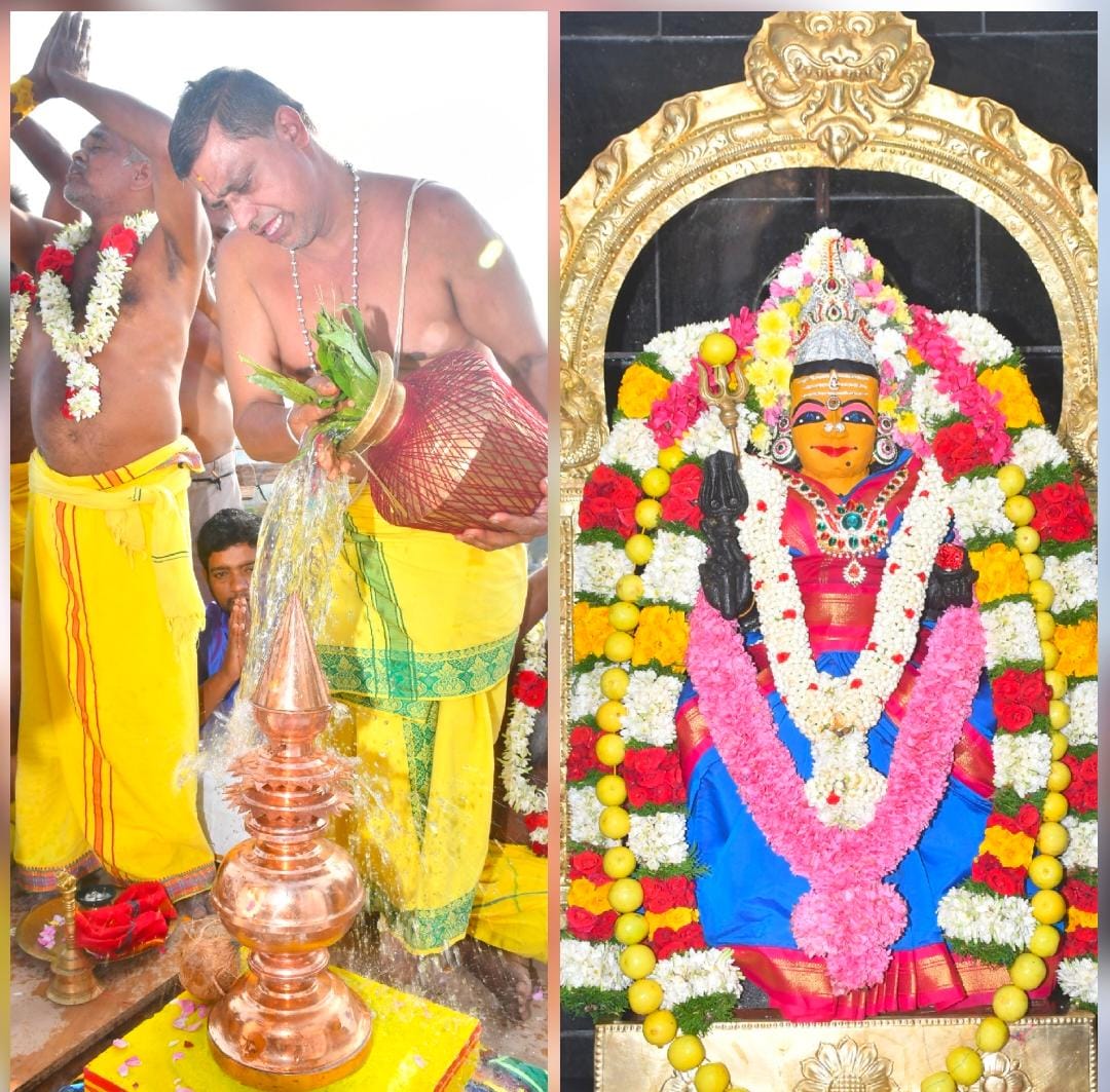 பொன்னகரத்தில் சித்தி விநாயகர் சந்தன மாரியம்மன் கோவில் மகா கும்பாபிஷேக விழா..,