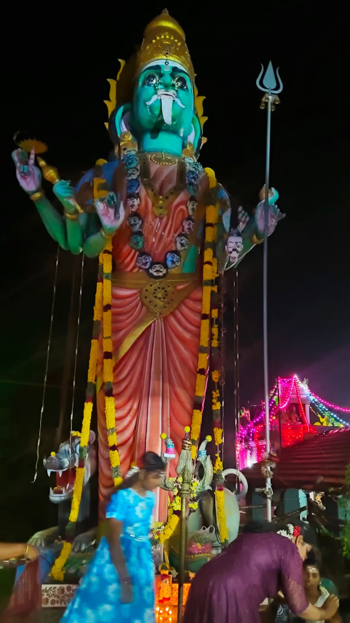 ஏழுமுகக் காளியம்மனுக்கு பூச்சொரிதல் விழா..,