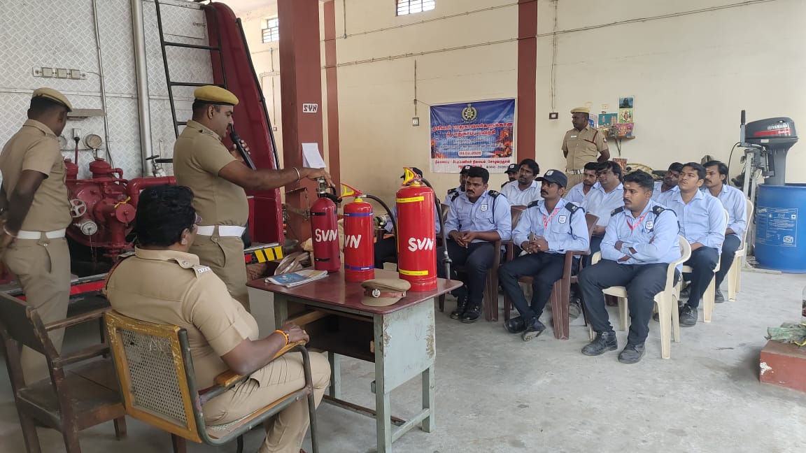 சோழவந்தான் தீயணைப்பு துறை சார்பில் முதலுதவி பயிற்சிகள்..,