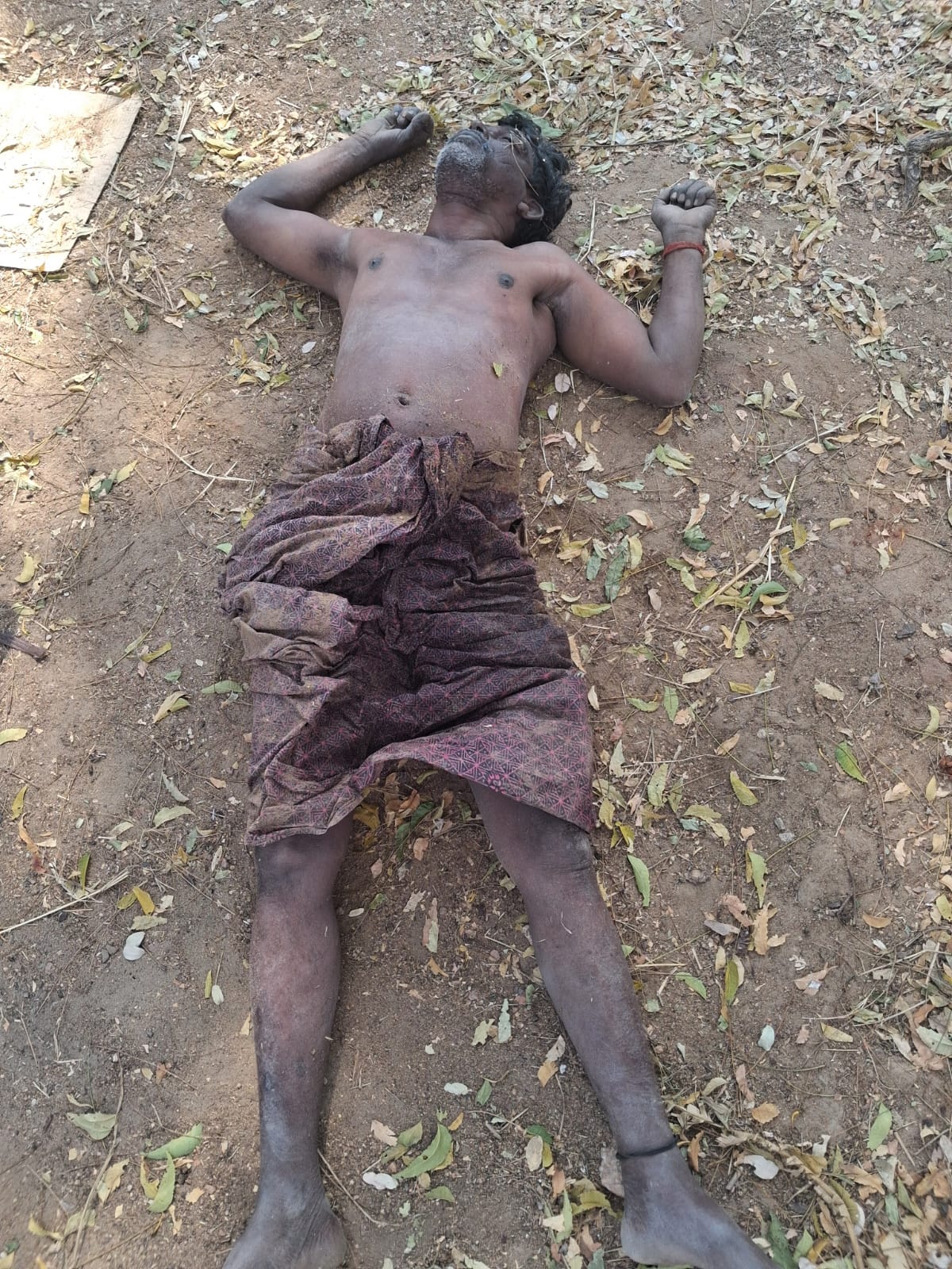 தென்கரை பகுதியில் முதியவர் சடலம்..,