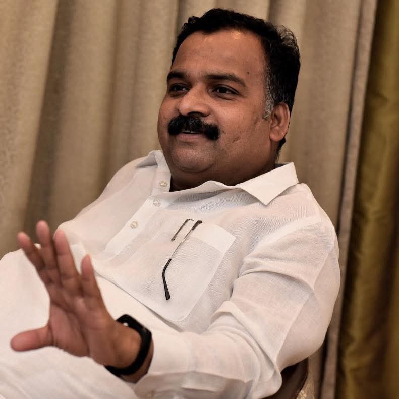 செய்தியாளர்களை சந்தித்த மாணிக்கம் தாகூர்..,