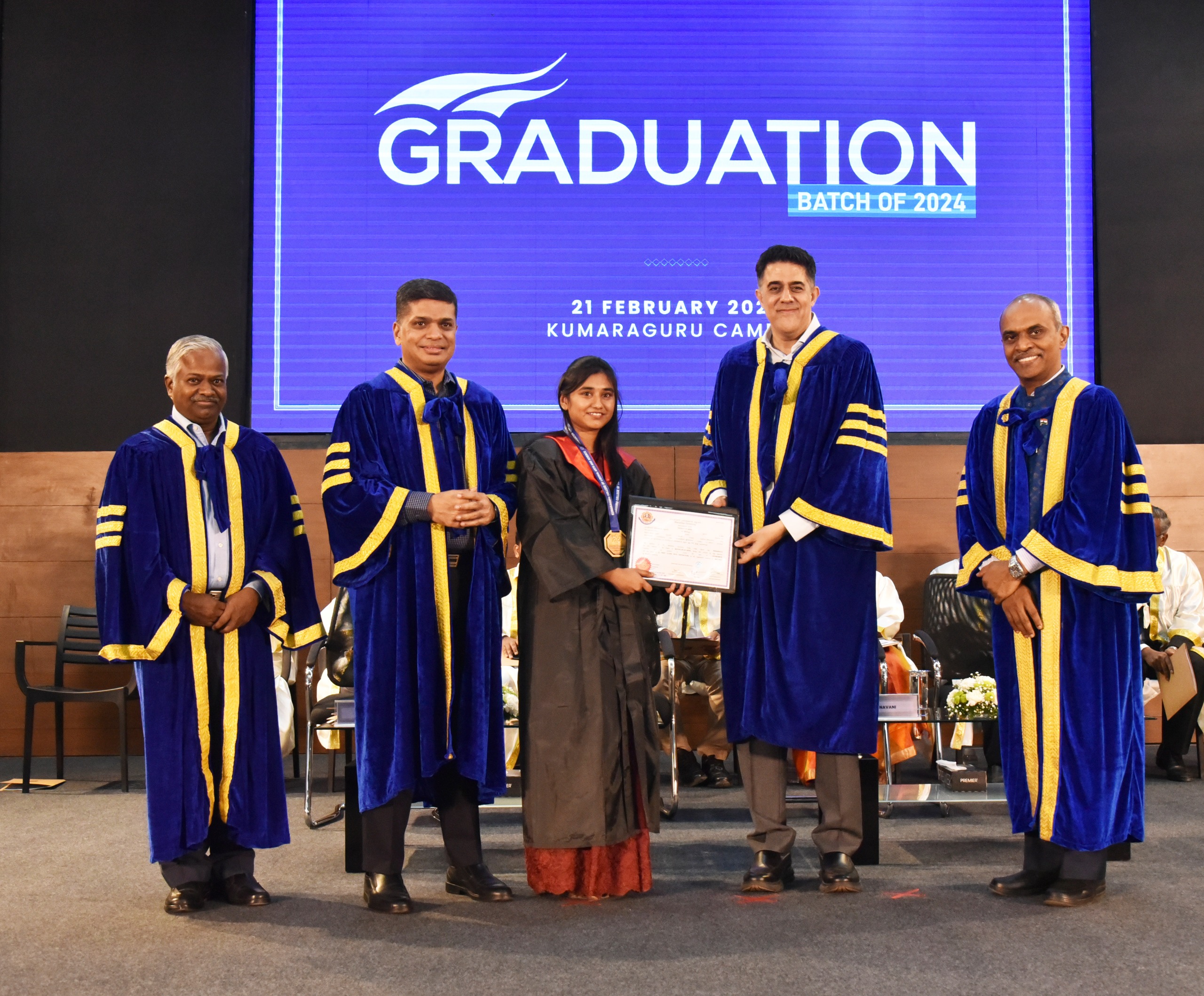 குமரகுரு பன்முகக் கலை அறிவியல் கல்லூரியின் பட்டமளிப்பு விழா..,