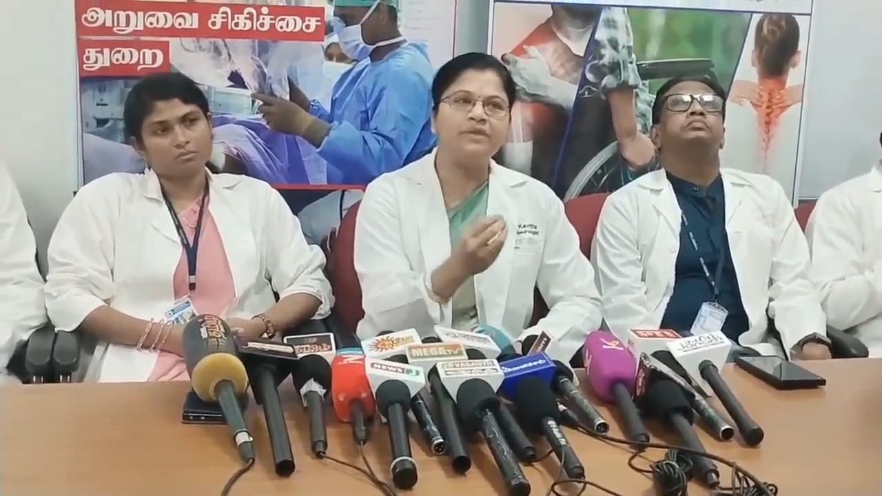 மதுரை வேலம்மாள் மருத்துவமனை மூளை நரம்பியல் மருத்துவர் டாக்டர் கவிதா பேட்டி..,