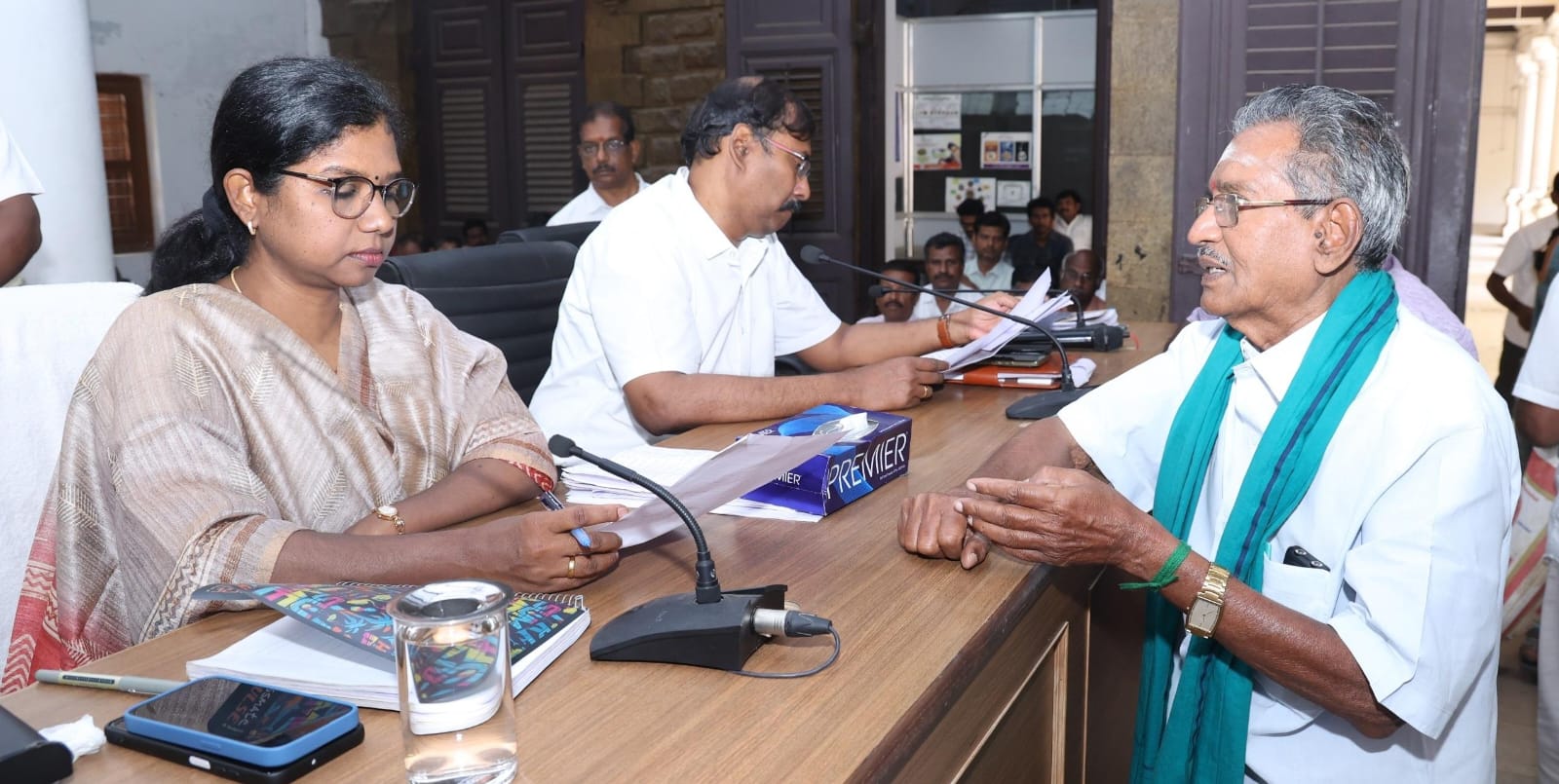 விடுதலைப் போராட்ட தியாகிகள் குறைதீர்க்கும் நாள் கூட்டம்..,