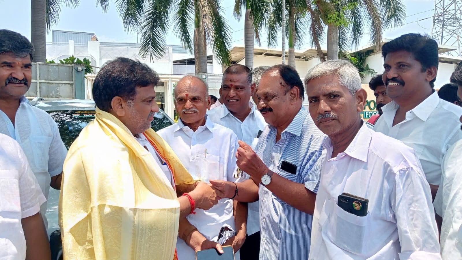 ஒட்டன்சத்திரம் தொகுதி தமாக வேட்பாளர்களுக்கு வரவேற்பு..,