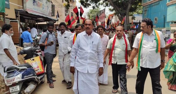 தேமுதிக வேட்பாளர் அனகை டி.முருகேசன் வேட்புமனு தாக்கல்..,