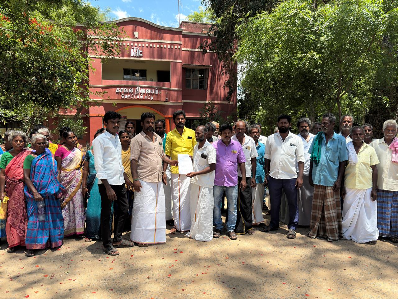 கொலை மிரட்டல் செய்யும் கல்குவாரி குண்டர்கள்!