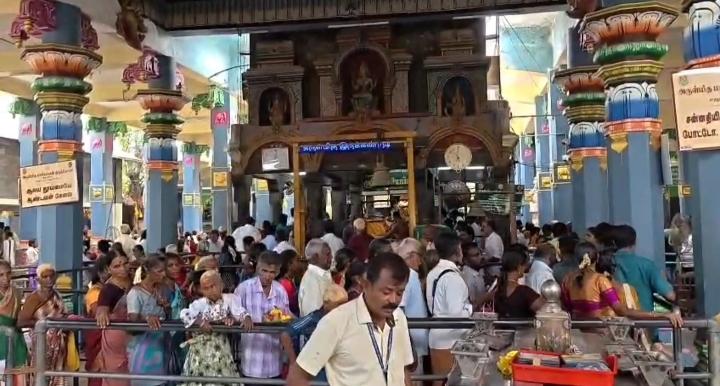 இருக்கன்குடி மாரியம்மன் திருக்கோவில் 108 திருவிளக்கு பூஜை..,