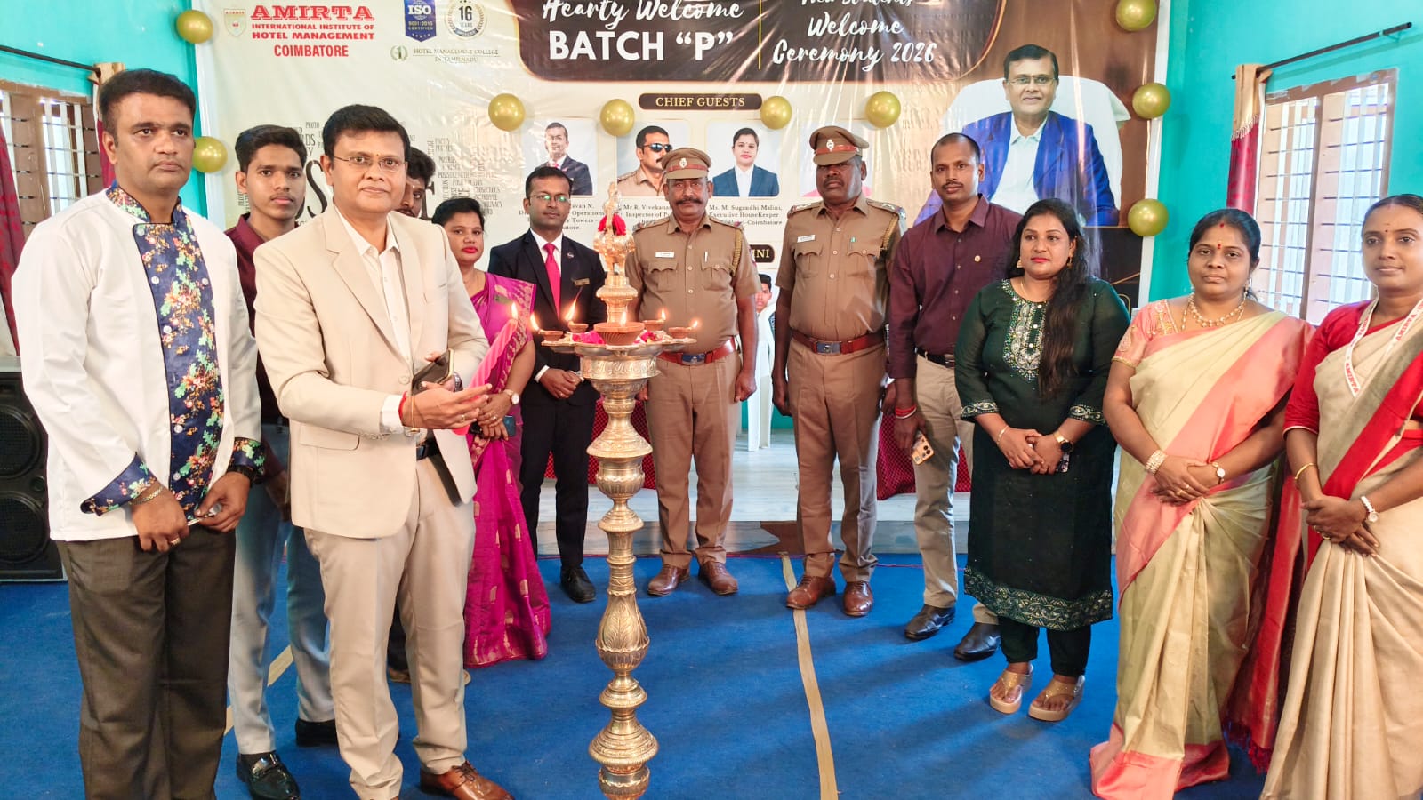 கோவை அமிர்தா கல்லூரியில் மாணவர்கள் வரவேற்பு விழா..,